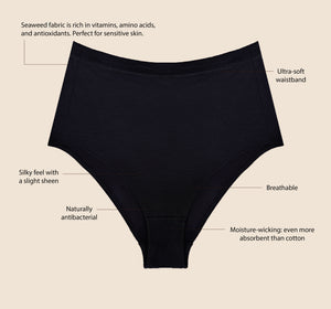 Women's underwear cotton stretch comfortable underwear seamless underwear  soft 5 pack (M) price in Saudi Arabia,  Saudi Arabia